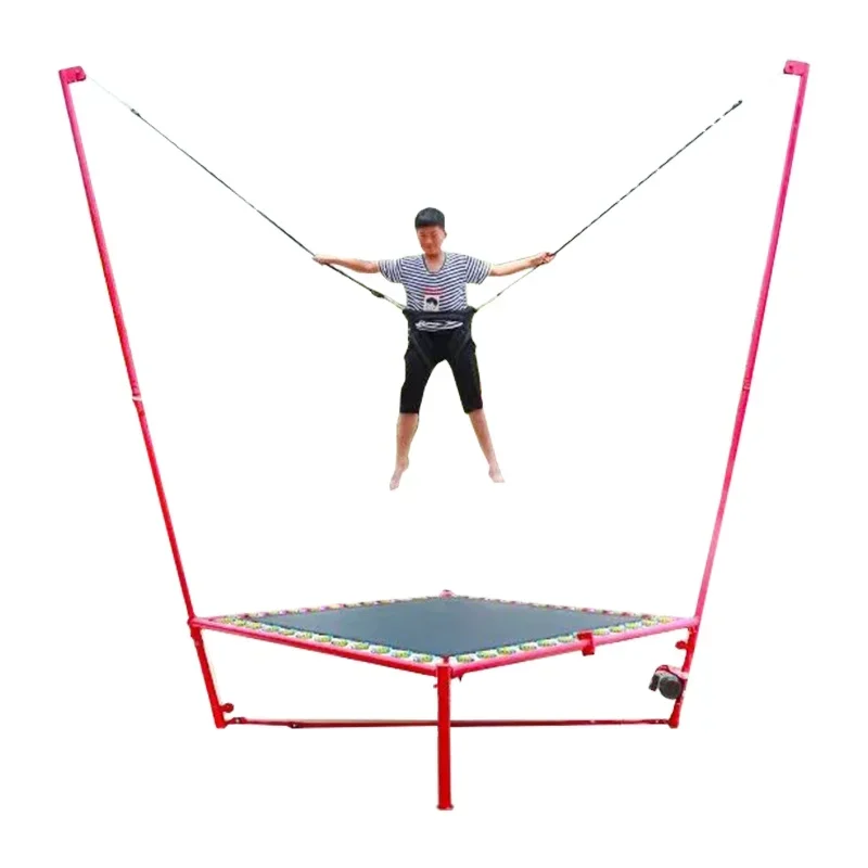 2*2m Single Bungee Jumping for Kids Bungee Trampolines Outdoor Playground