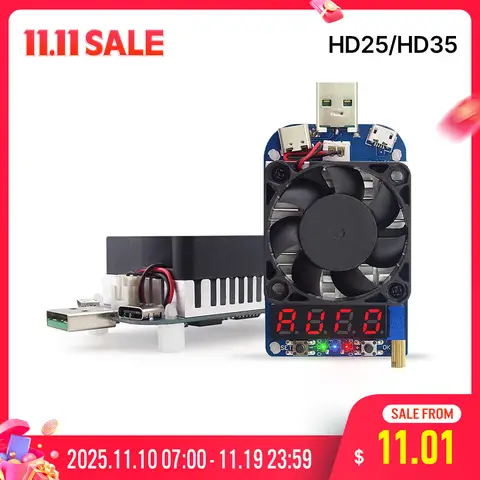 HD25 HD35 USB Load Resistor for Battery Testing RD