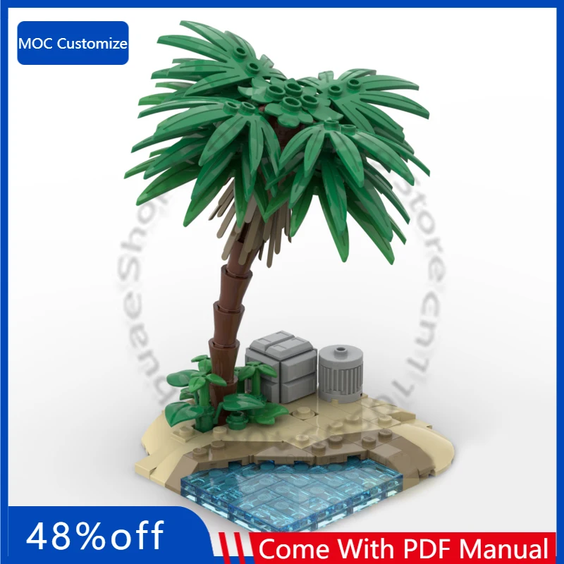 143 pièces de jouets spatiaux personnalisés, figurine Scarif, présentoir MOC, blocs de construction modulaires personnalisables, jouet éducatif DIY, cadeau de festival