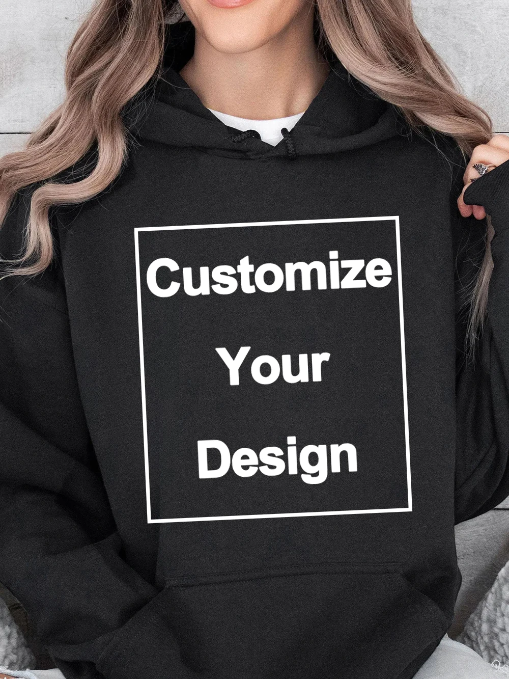 

Женские толстовки «сделай сам», толстовки с логотипом и текстом, зимние теплые флисовые толстовки с капюшоном, уличные свободные топы для бега с карманами, женская одежда Y2K