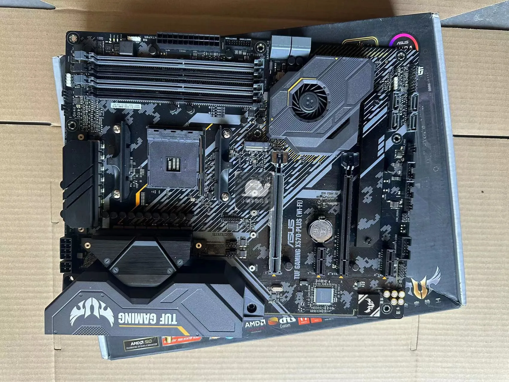 For ASUS TUF GAMING X570-PLUS desktop computer main board support 5950X