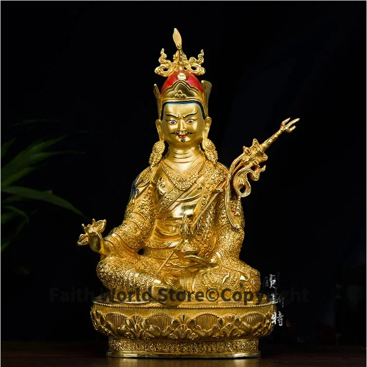 Buddhist utensils Buddha figure HOME efficacious Talisman Protection 34CM 14