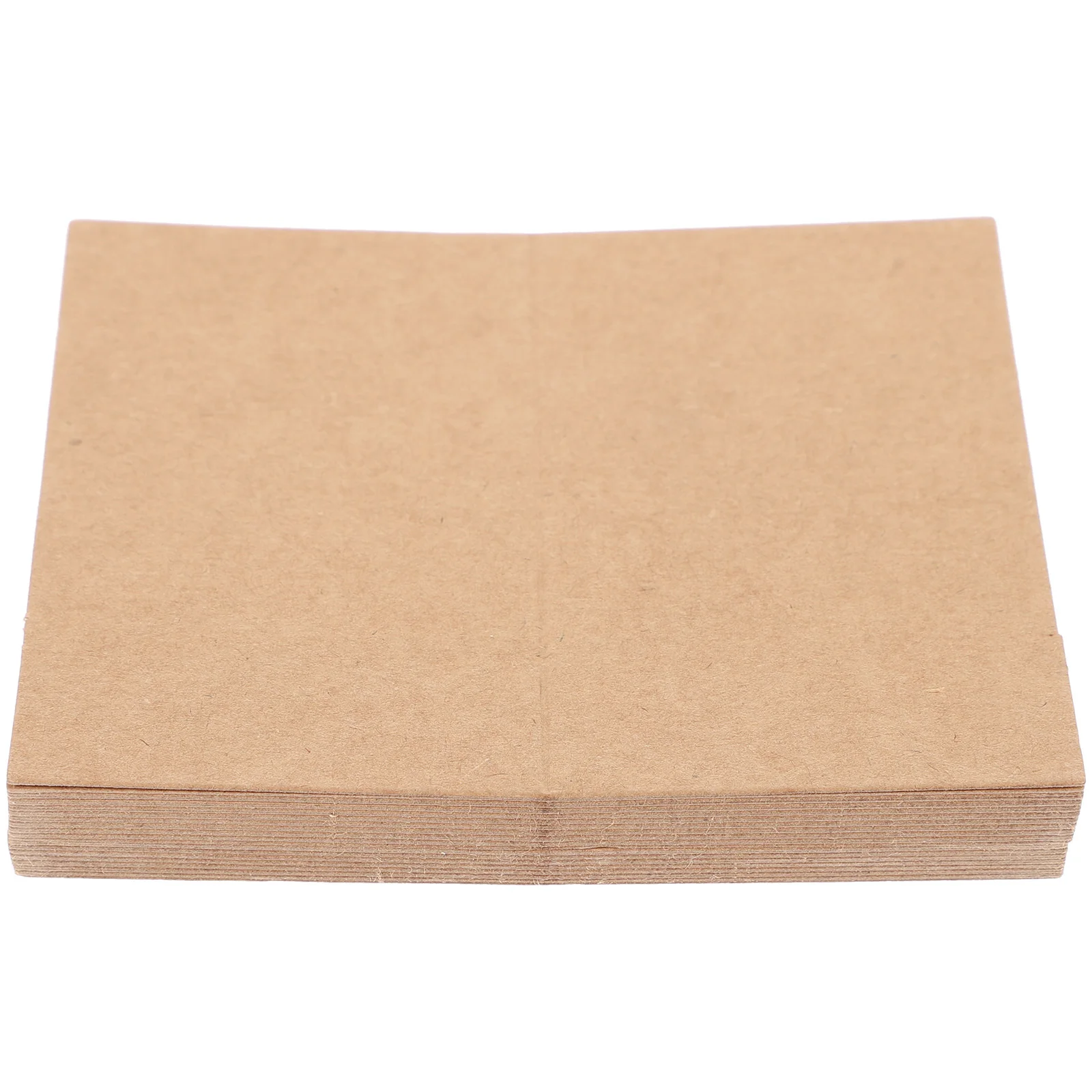 

35pcs Kraft Paper Card Stock Blank Greeting Table Display Stand For Business Personal Use Name Seat Indicator Decor