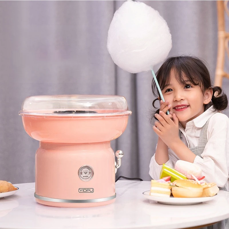 DIY Sweet Marshmallow Machine Portable Automatic Cotton Candy Machine Household Fancy Candy Maker