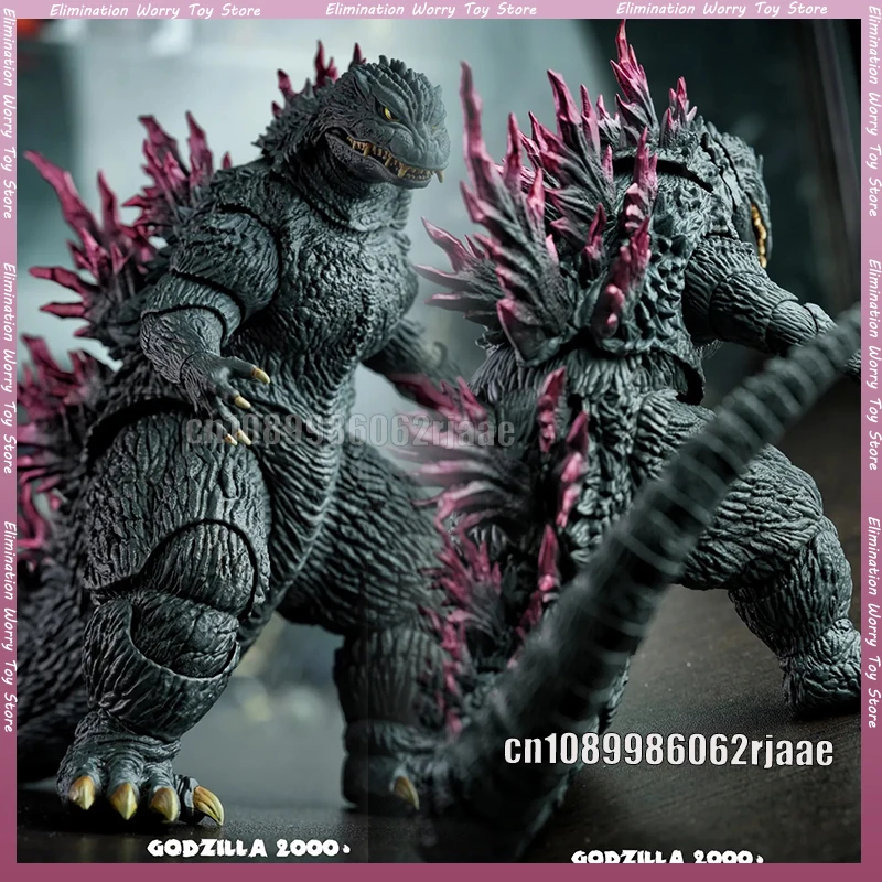 

In Stock HIYA GODZILLA 1999 EXQUISITE BASIC Movable Model Toys GODZILLA 2000 Godzilla Action Figure Collection Model