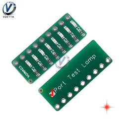 5pcs/lot 8-segment LED Port Test Lamp Indicator Red/Green/Blue Colors Running Water Port Test Lamp LED Display Module