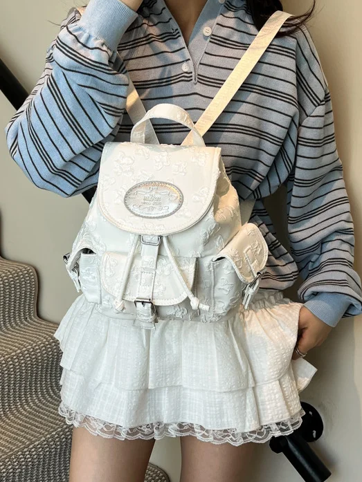 Casual Versatile Ladies  Backpack 2026 New Spring Summer Commuting Traveling Outdoors Touring Double Shoulder Bag