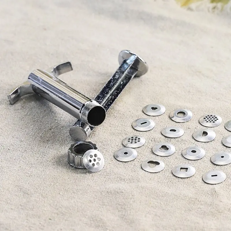 19 Sets of Ceramic Stainless Steel Mud Extruder Polymer Clay Diy Sculpture Fondant Lace Shape Manual Small Mud Press Tools