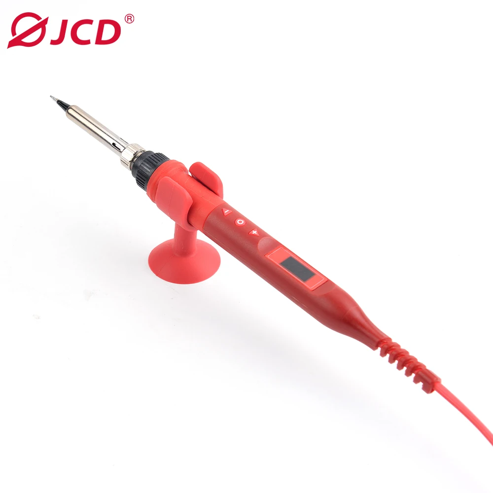 JCD supporto per saldatore elettrico supporto per ventosa in Silicone stazione di supporto telaio per saldatore resistenza alle alte Temperature