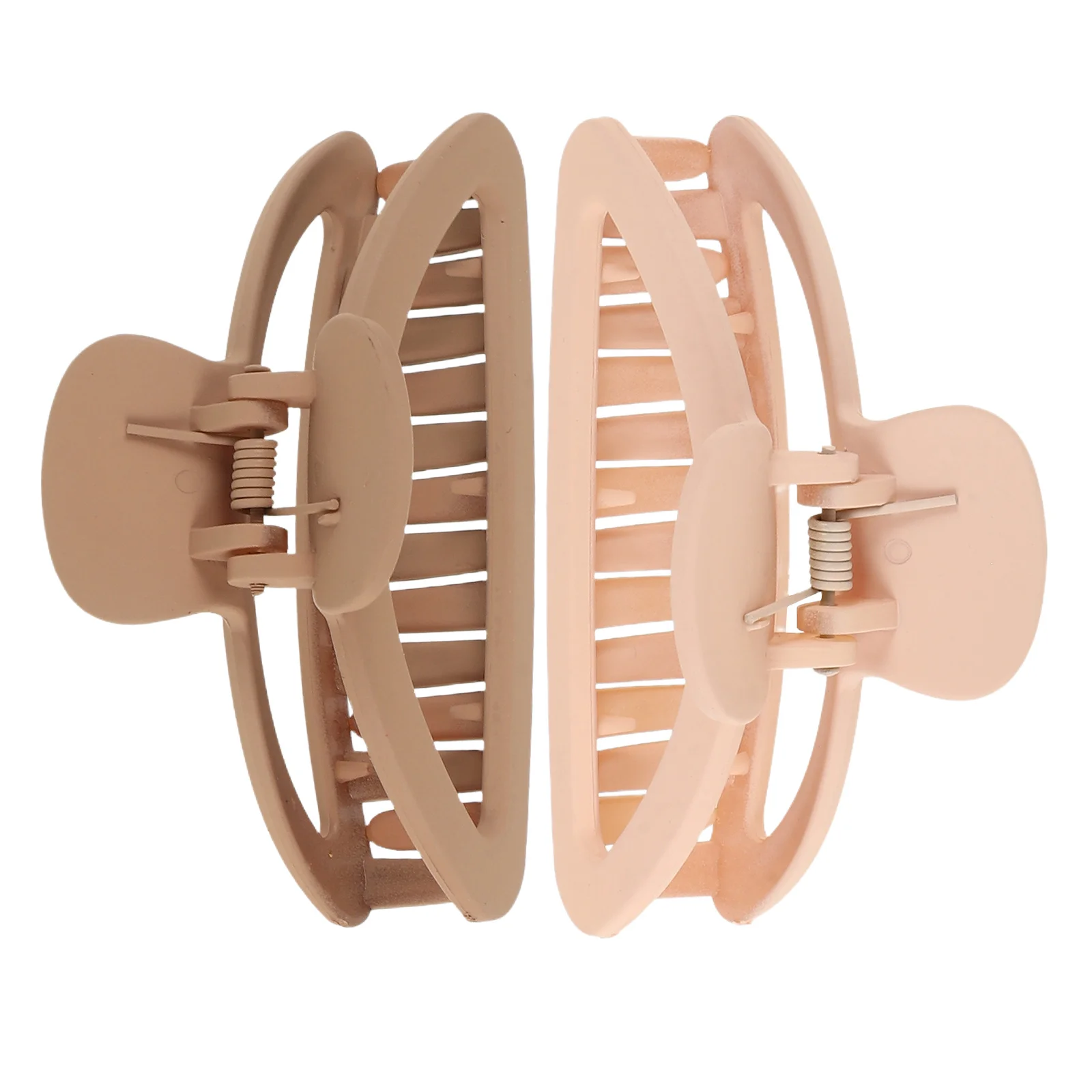 

2Pcs Hair Claw Clips Practical Sturdy Material for Women Comfortable Wear No Pain Long Time Use Hair Claw Clip
