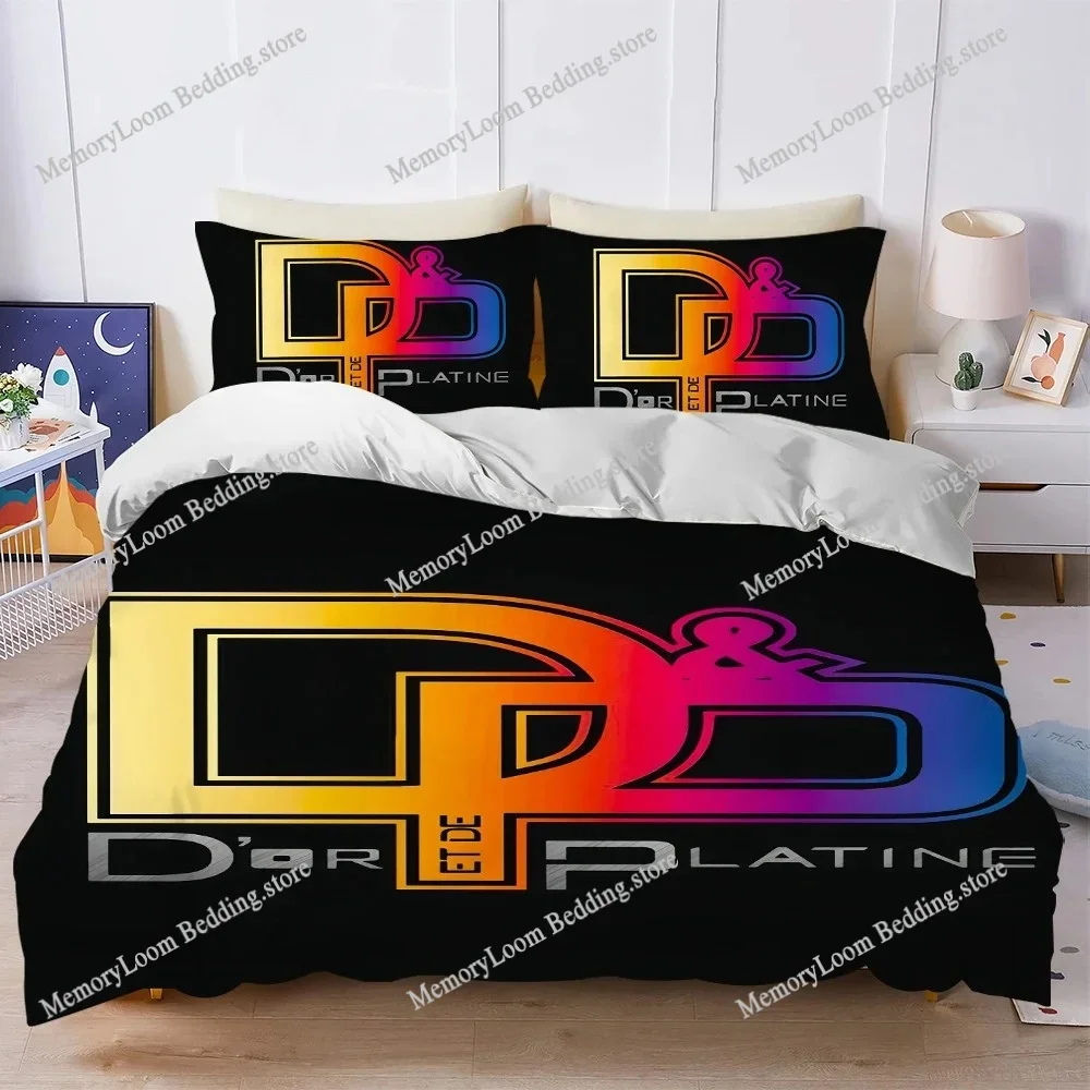 

Julien Marie JUL Logo Duvet Cover Set Home Style Bedding Soft Laundry Cotton Bed Four Seasons Student Dormitory Home Textile