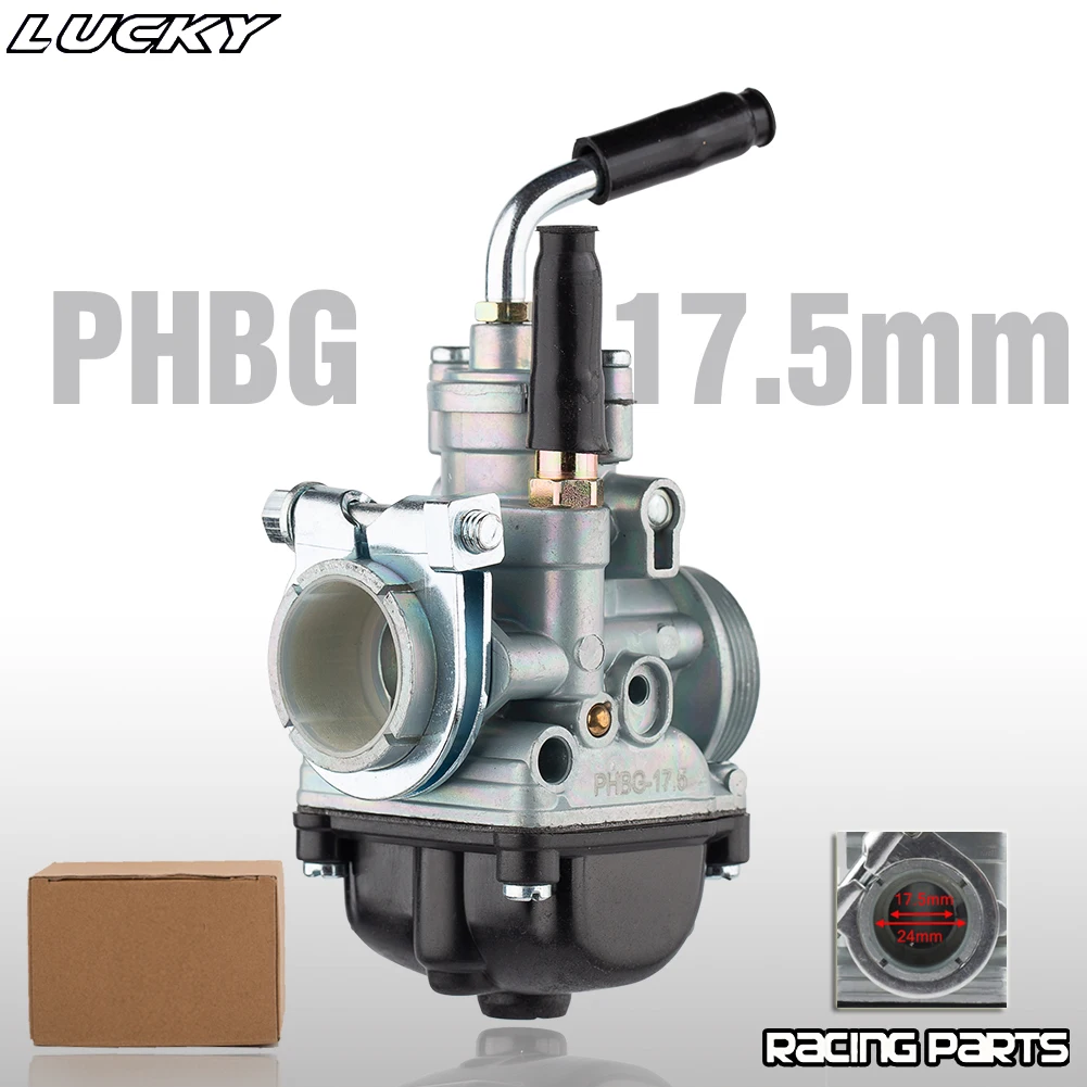 15 mm - Carburateur de moto PHBG avec admission d'air, 2T Racing Carb