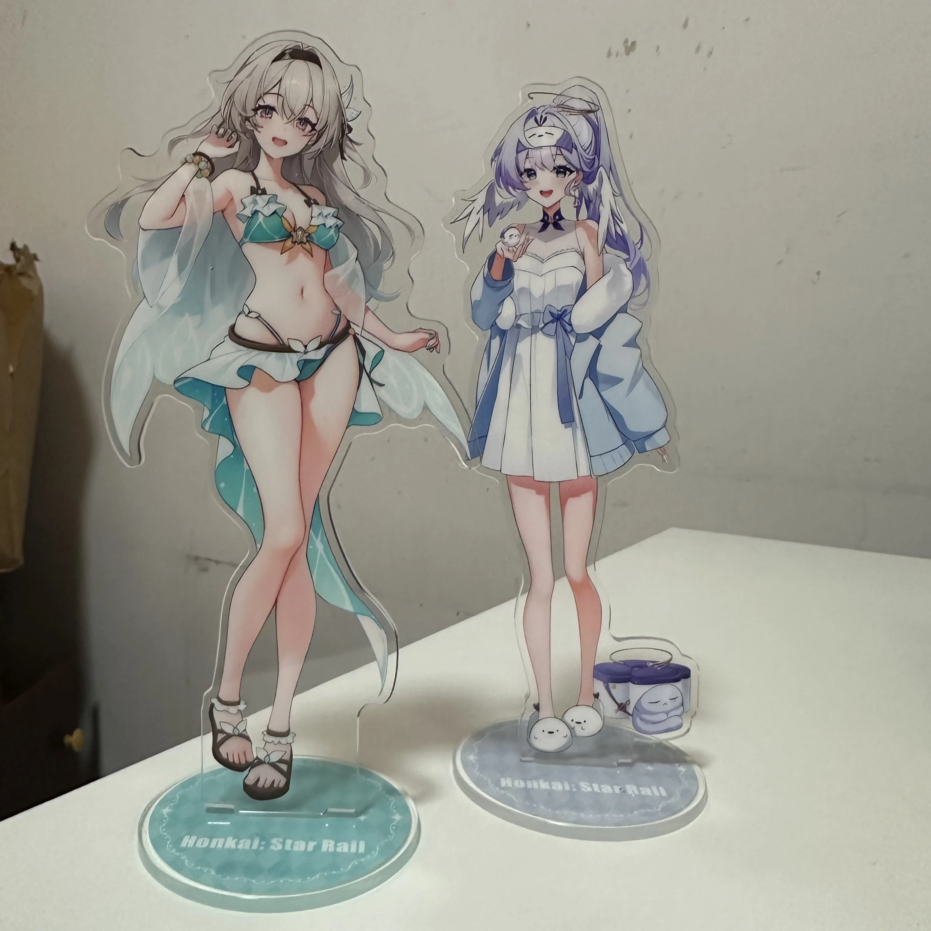 Game Honkai: Star Rail Figures Sunday Robin Firefly Cosplay Acrylic Stand Model Plate Desk Decor Standing Sign Fans Gifts