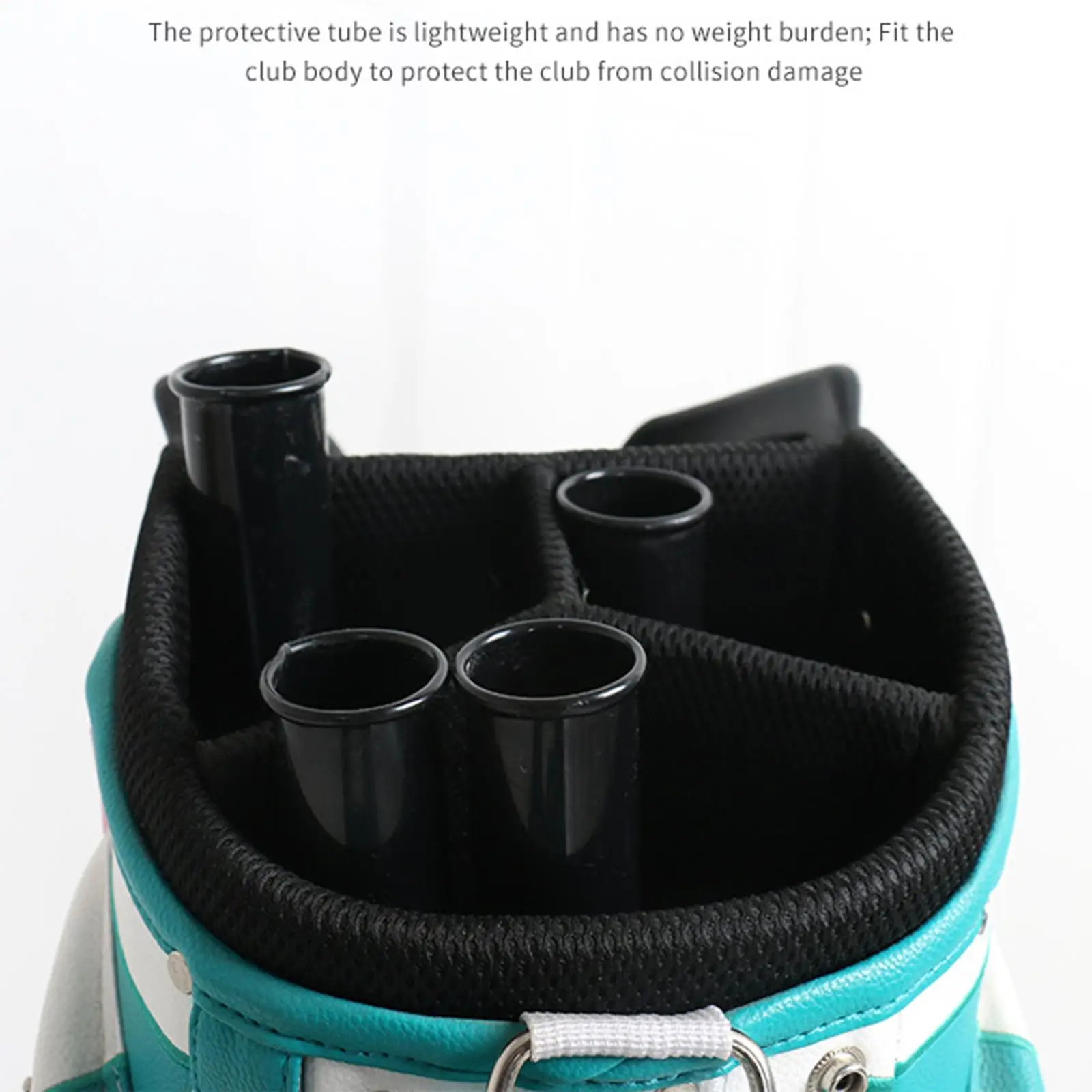 14x Golf Club Tube Individual Golf Bag Tubes, Golf Accessories Organizer