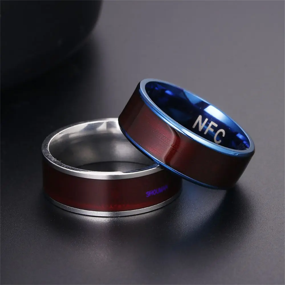 NEW Multifunctional NFC Finger Ring Waterproof Android Phone Equipment Intelligent Wearable Connect NFC Finger Ring Smart