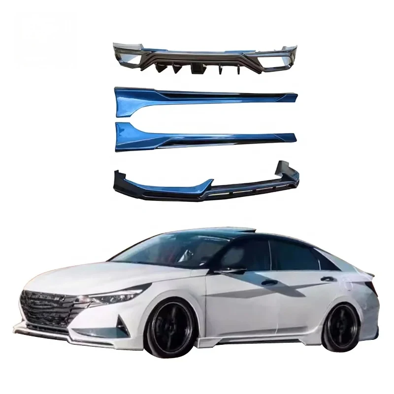 

Premium ABS Auto Body Kits Front Lip Rear Lip Side Skirts Diffuser Exterior Modified Parts Compatible With 2020-2023 Models