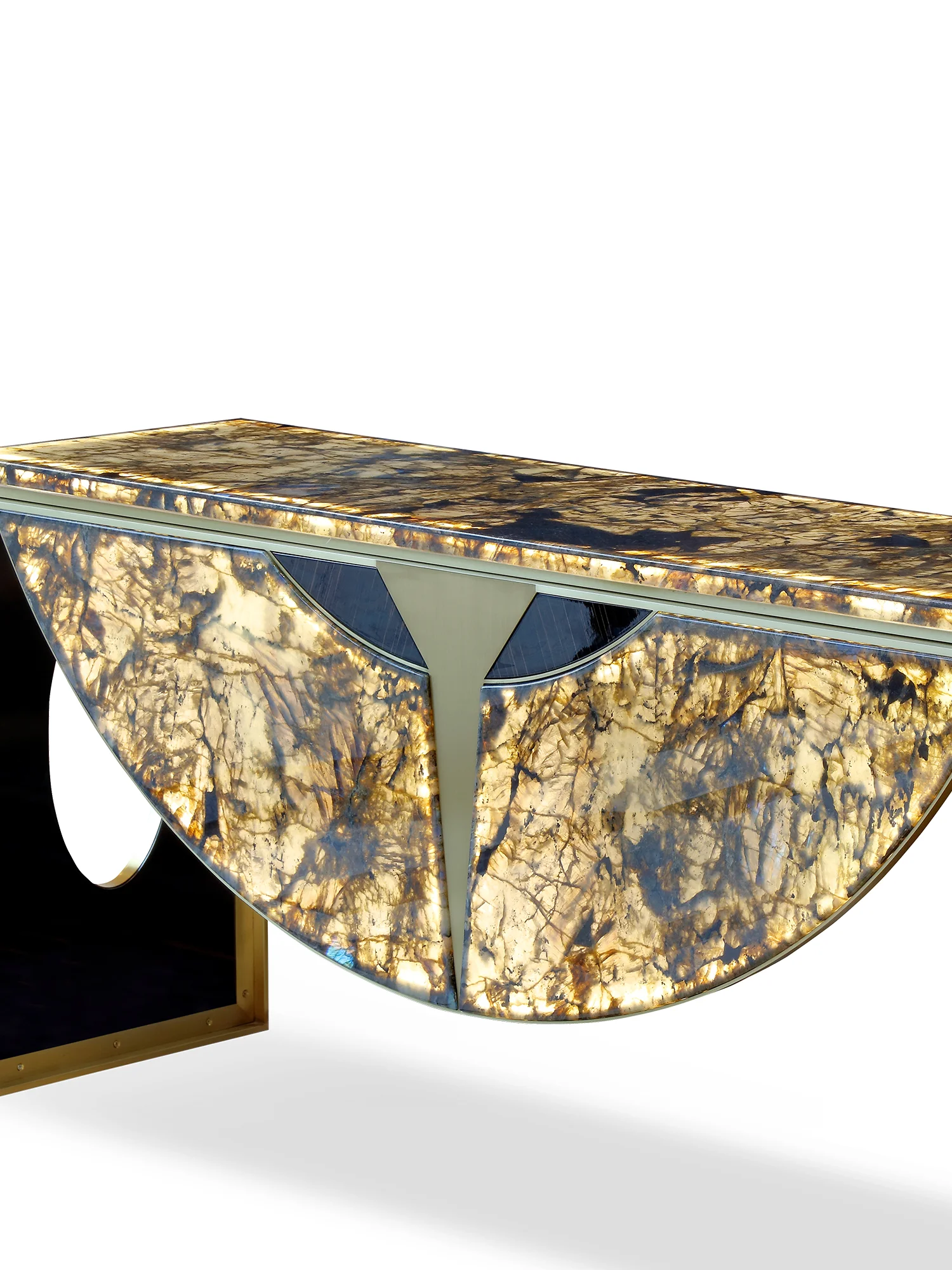 Light luxury Brazilian imported marble entrance