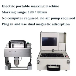 CM30120-D Portable Vehicle Chassis Number Dot Peen Marking Machine Pneumatic Metal Handheld Electric Engraving Machinery