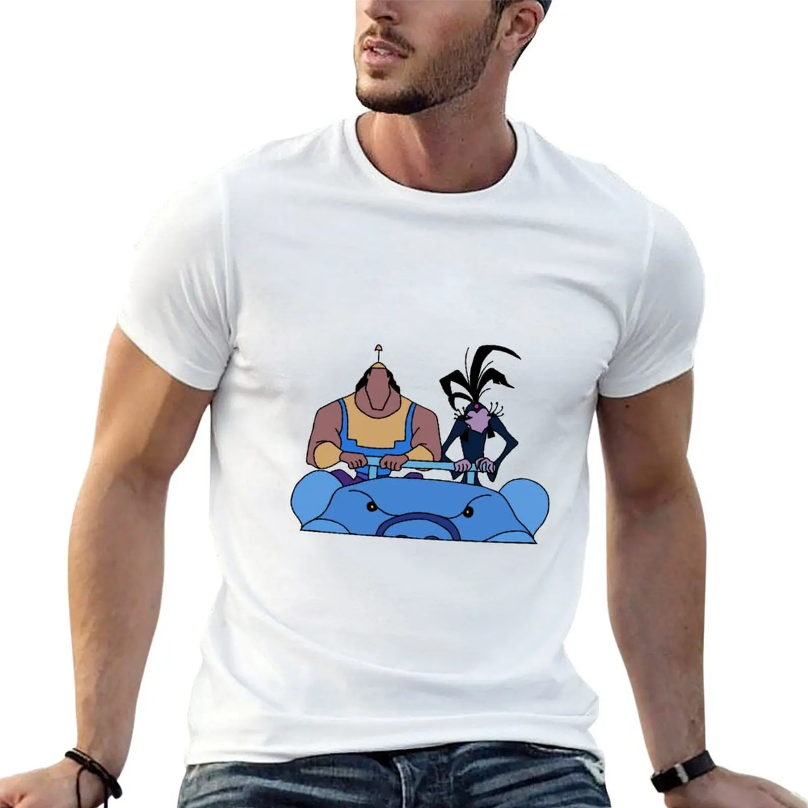 

- funny Yzma man Emperor's men Groove T-Shirt shirts Kronk t t for and cotton New shirts g