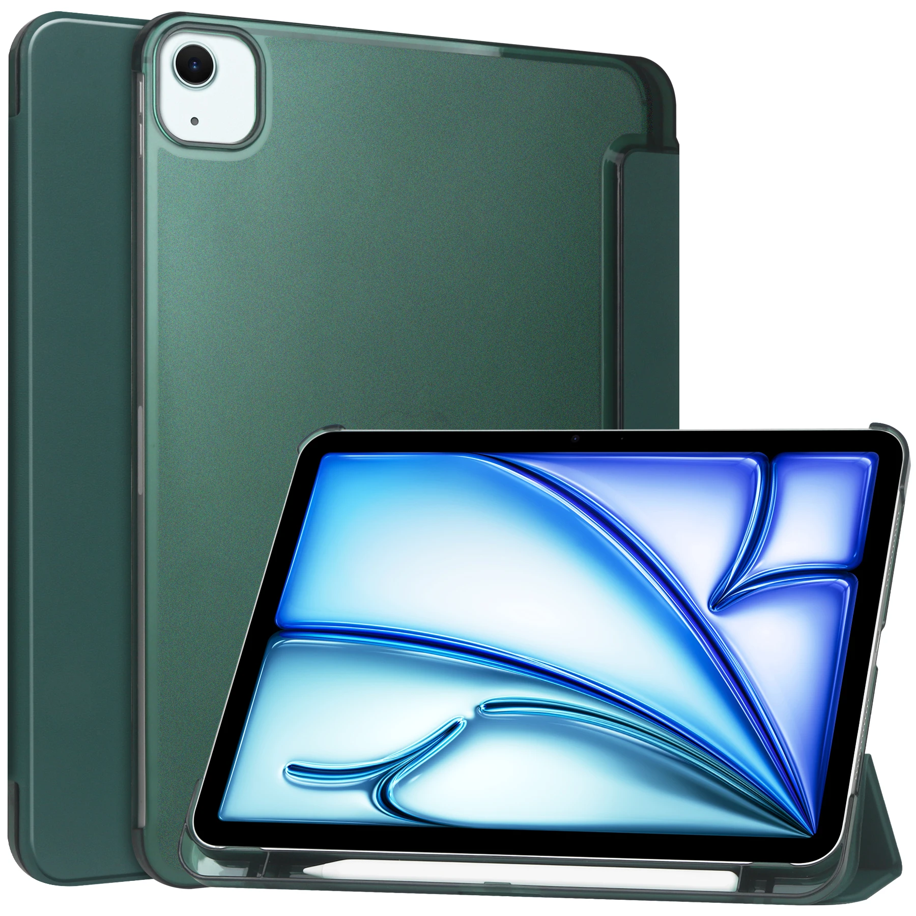 

Cover For iPad air 11 2025 2024 Air 4 2020 Air 5 2022 Pro 11 2018 2020 2021 2022 Leather Case with Pen Location