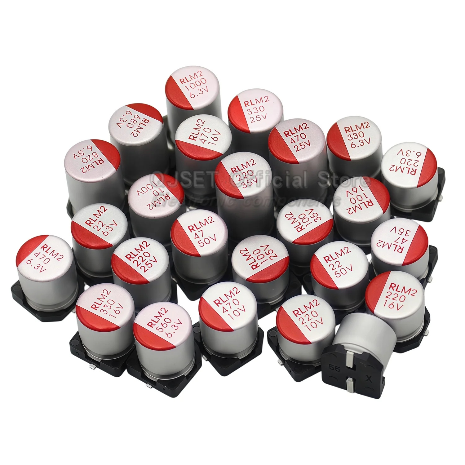 10 pcs SMD Polymer Solid Capacitor Low ESR 6.3V 10V 16V 25V 35V 50V 63V 10 UF 22 UF 47 100 330 470 560 680 820 1000 2200 1500UF