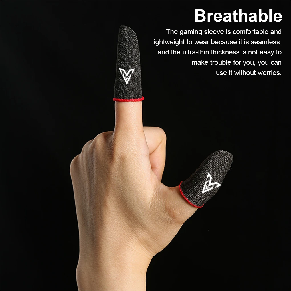 Mobile Game Fingertip Sleeve Ultrathin Non-slip Breathable Covers Glove