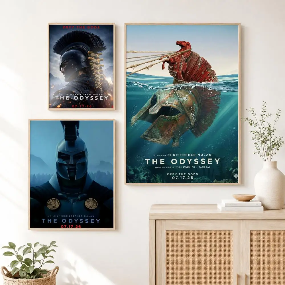 Classic Anime T-The Odyssey Poster Self Adhesive Wall Art Decor for Bedroom Living Room Office Home Decor Gift