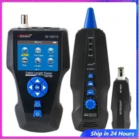 English VersionZHOUCE Cable And Network Tester Cable And Network Test NF-8601S 8601W 8601 Cable Tester With PoE Ping Functions F