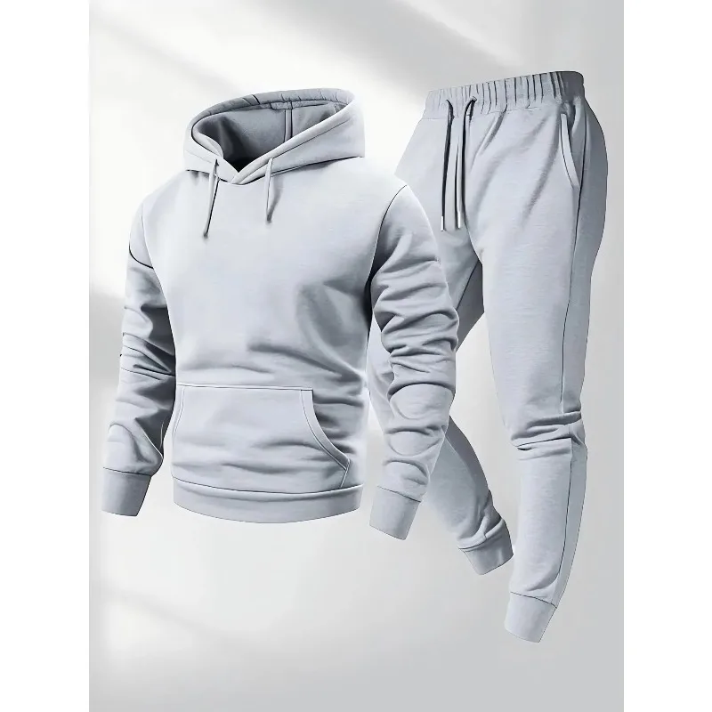 

Новые осенне-зимние спортивные толстовки, модная спортивная одежда, спортивные толстовки для осени и зимы, повседневная спортивная одежда и брюки.