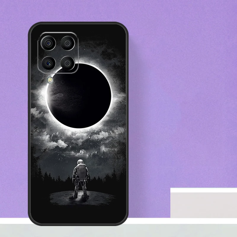 Astronaut Star Space For Samsung Galaxy M21 M51 M12 M32 M52 M13 M23 M33 M53 M34 M54 M30s M31s M15 M55 M20 Case image 2