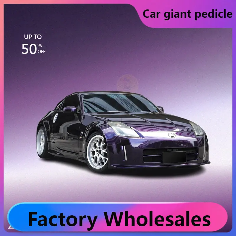 

Hyper Gloss Metallic Midnight Purple vinyl wrap film Vehicle wrapping for car wrap Bubble free easy install 1.52x18M