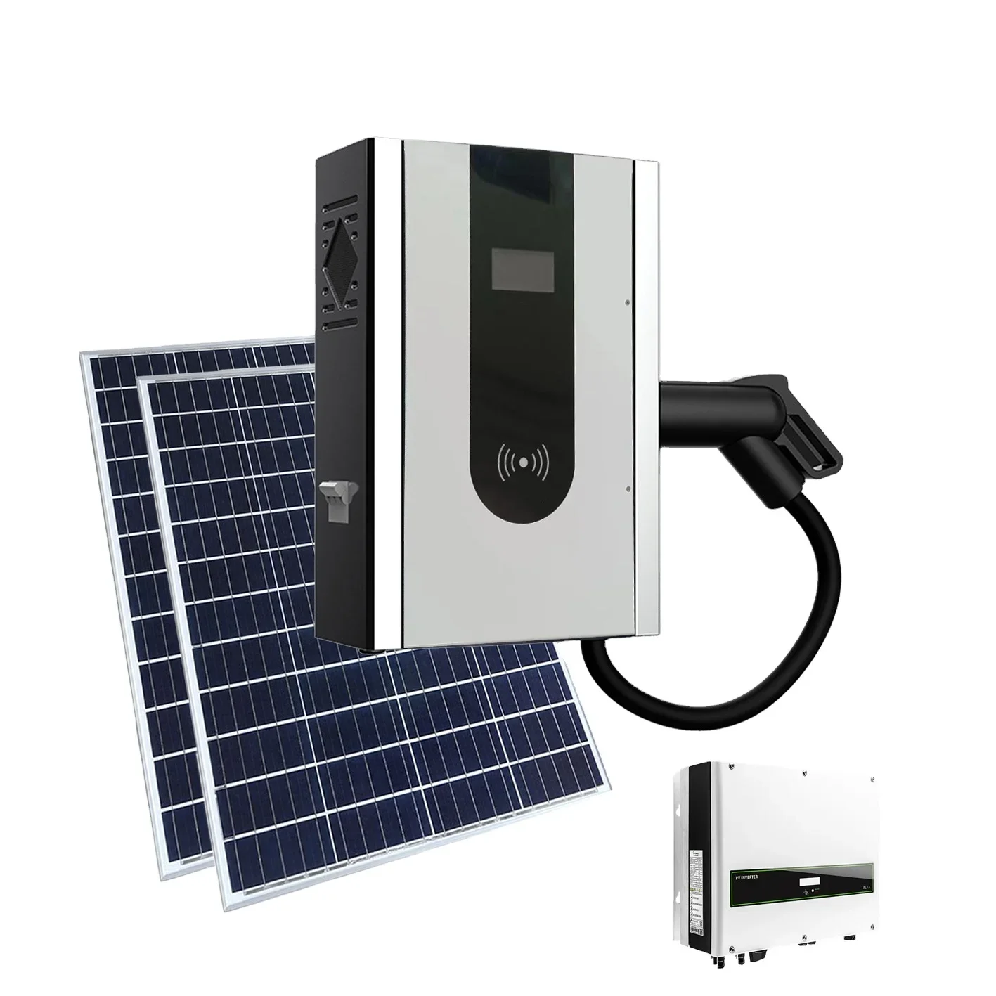 Technology China Wholesale Ocpp Ev Charger Portable Solar Dc Ev Charging Station GBT 15kw 20kw