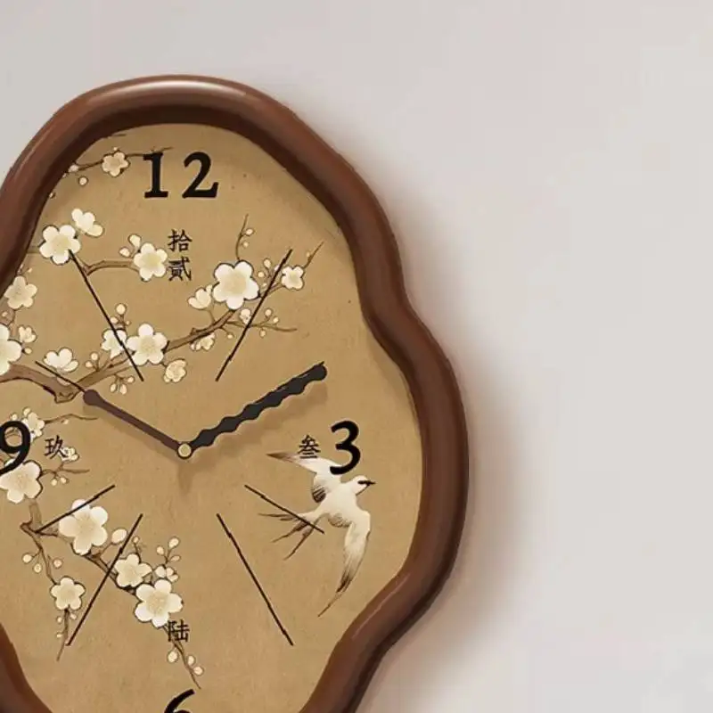 Silent Design Wall Clock Pendulum Light Nordic Bedroom Luxury Wall Clock Living Room Modern Reloj De Pared Home Decor Items 6