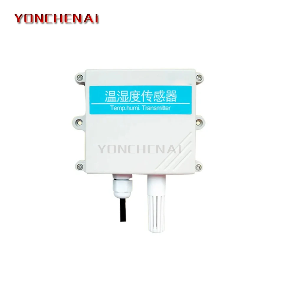 RS485 Temperature And Humidity Sensor Ransmitter10-30V 4-20mA Rain Analog High Precision Industrial Sensor