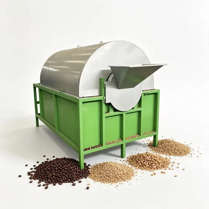 Portable Rotary Drum Dryer for Corn Grain Cassava Wood Chips Biomass