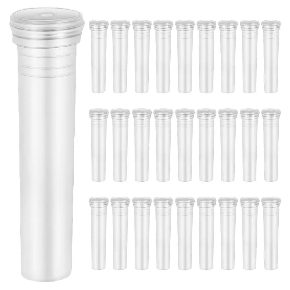 

100Pcs Fresh Flower Water Tubes Transparent Hydroponic Vases Desktop Plant Terrariums Decorative Home Office Plant Accessories