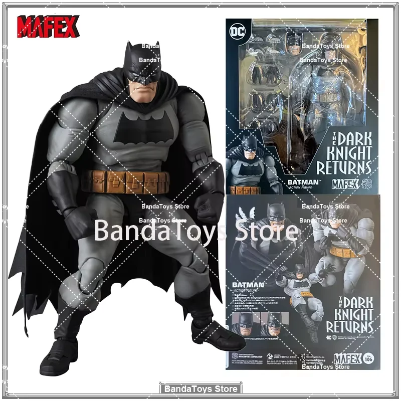 En Stock, Original MAFEX 106, Mafex BATMAN, El Caballero Oscuro Regresa, Reimpresión, Figuras de Colección de Anime, Juguetes Modelo