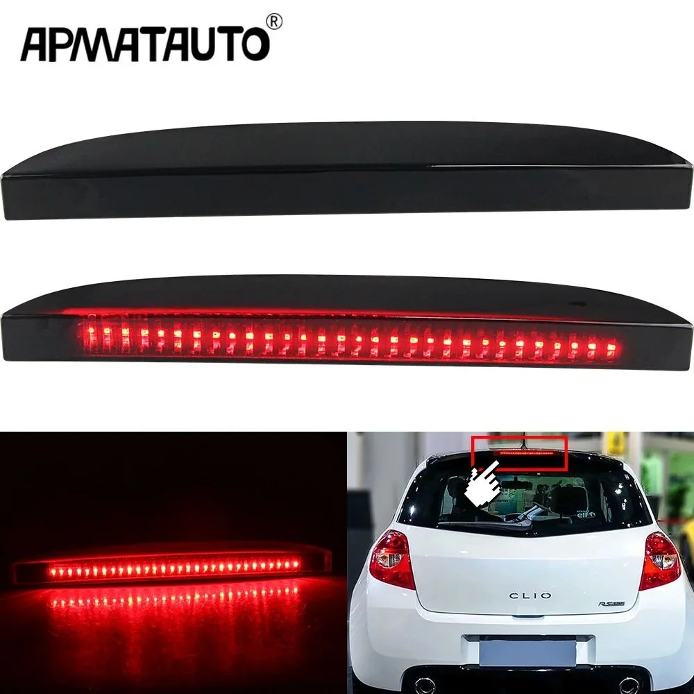 LED High Level 3rd Brake Lamp Rear Stop Light OEM:7700410753 Fit for Renault Clio II 1998 1999 2000 2001 2002 2003 2004 2005