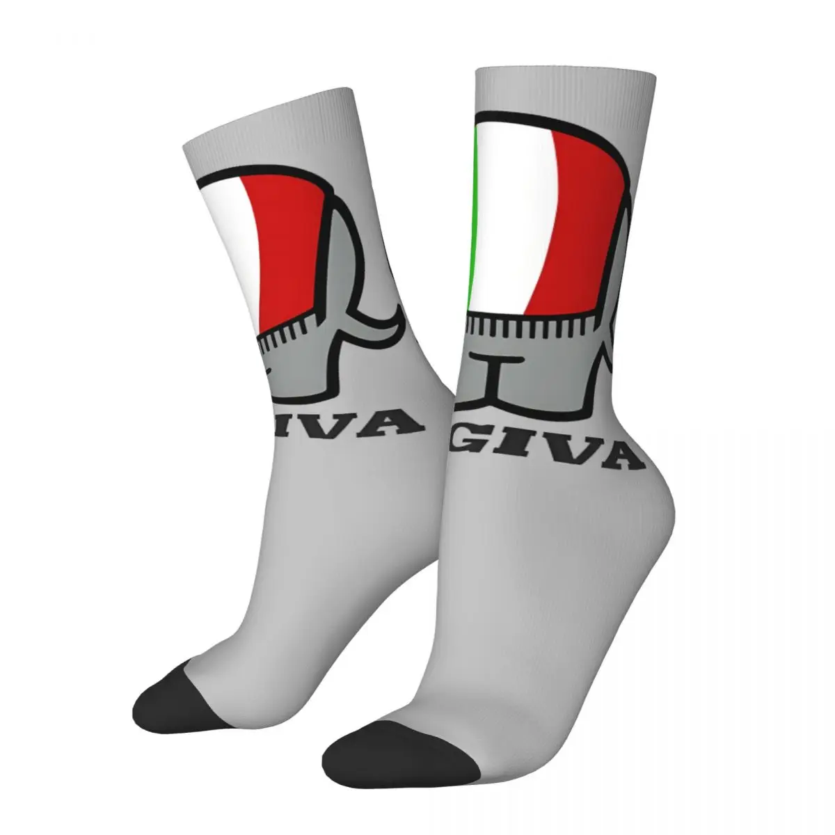 Happy Funny Impressive Men's Socks Retro Harajuku Cagiva Street Style Novelty Seamless Crew Crazy Sock Gift Printed