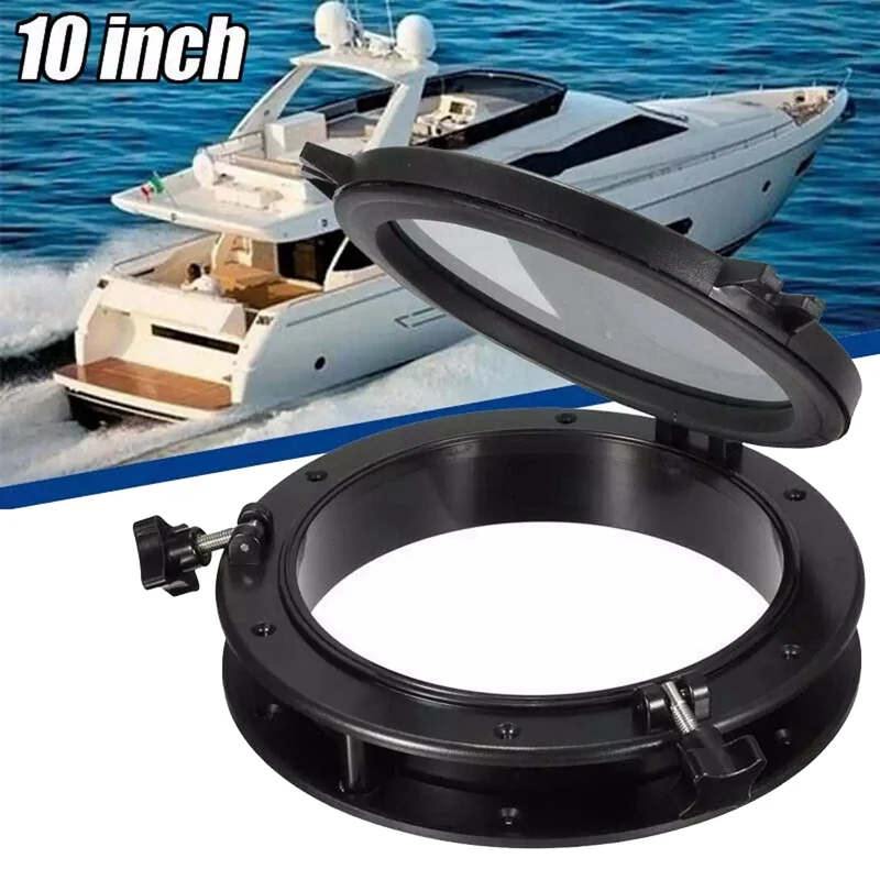 

10 Inch RV Boat Yacht Round Portlight Window Accessories