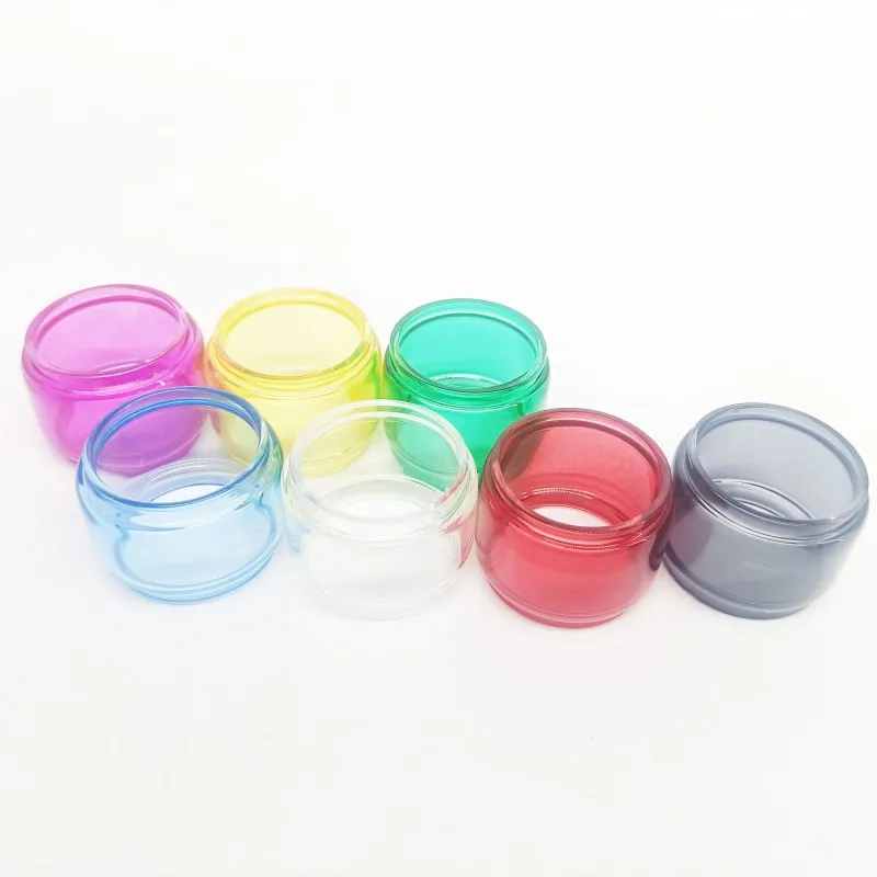 3 Stuks Glazen Buis Vervanging Voor Smok Tfv16 Tank 9Ml/Tfv18 Tank 7.5Ml Machine Accessoires Willekeurige Kleuren