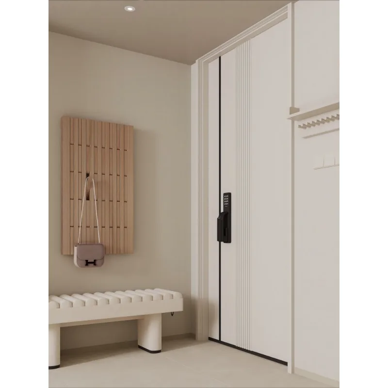 Beech piano key hanger, porch coat rack, wall-mounted storage rack
