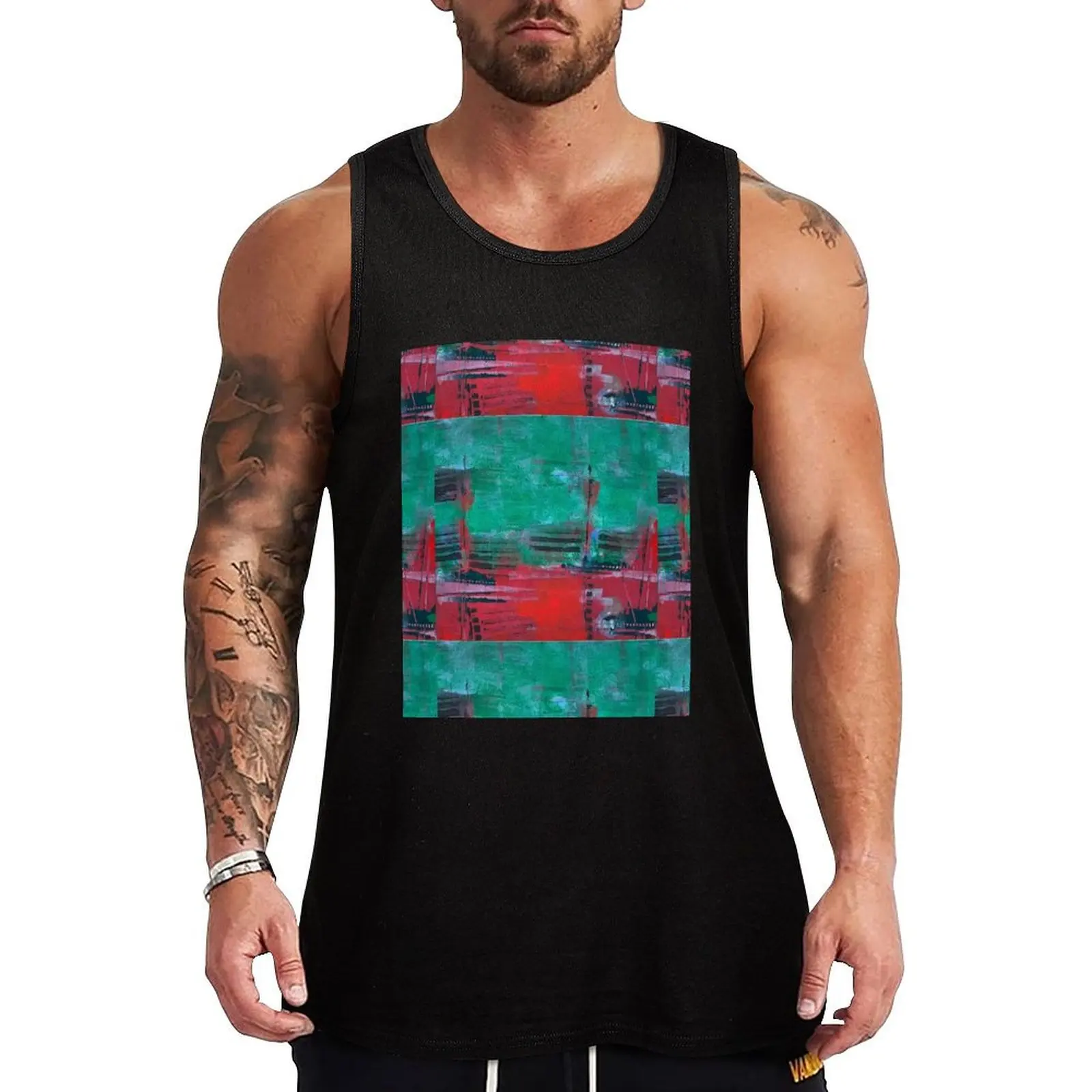 

Uirgan Tank Top Retro Print Tank Top Vintage Graphic Sleeveless