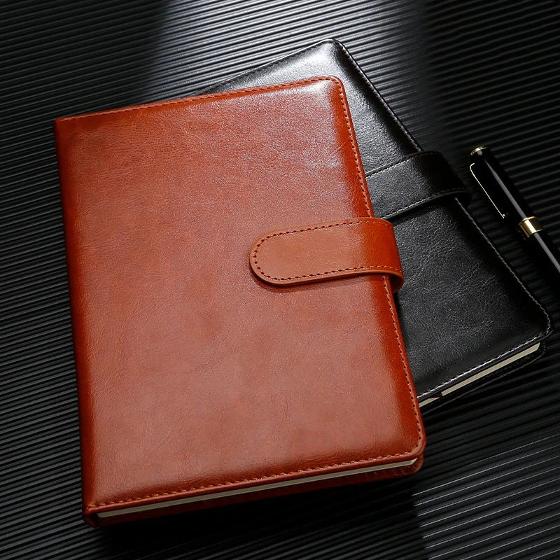 A5 Business-Notizbuch, Büromaterial, einfache Schnalle, Besprechung, Rekordbuch, Hardcover-Notizbuch