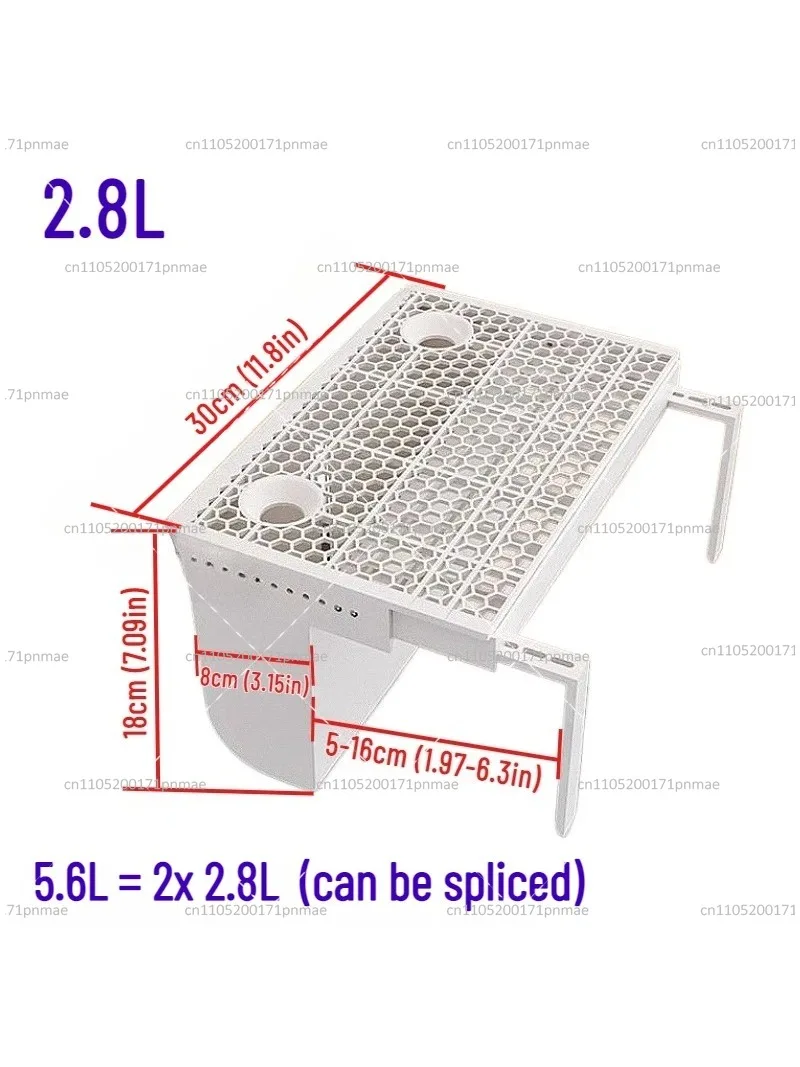 Radiator Humidifier Water Container Hot Evaporative Heater Watering Storage Box Anti-bacterial Silent Fog-free 2.8L 5.6L