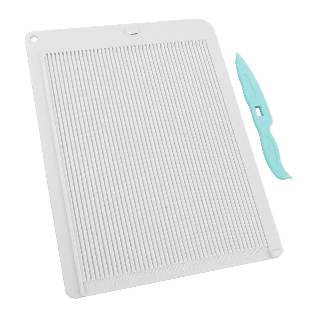 لوحة تسجيل للحرف الورقية، أداة قياس لوحة التسجيل وصناعة الأظرف