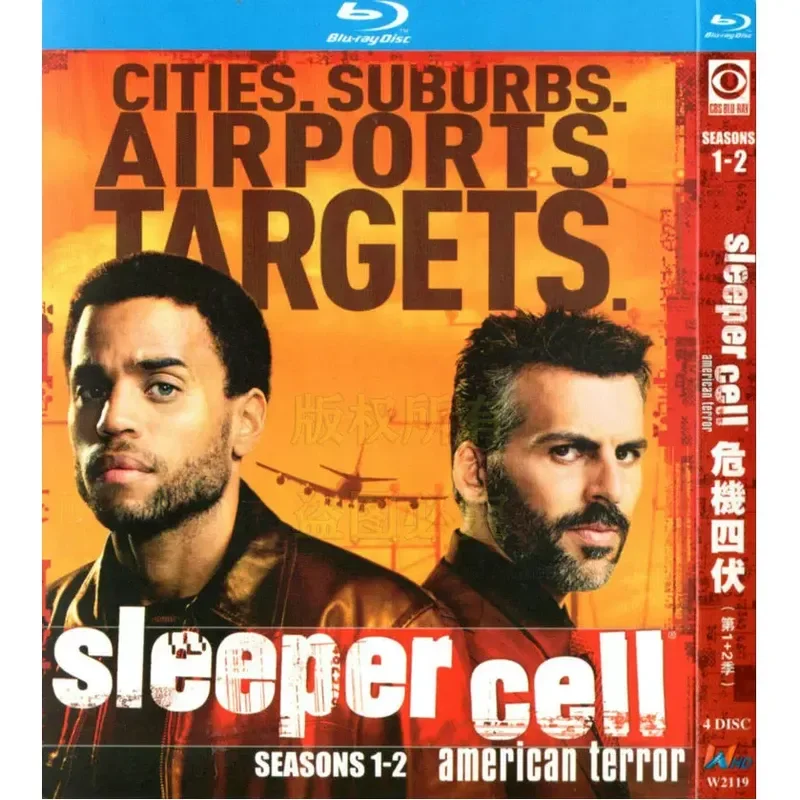 American Action Suspense TV Series Crisis Season 1 and 2 BD Blu-ray High Definition 4 Disc Set