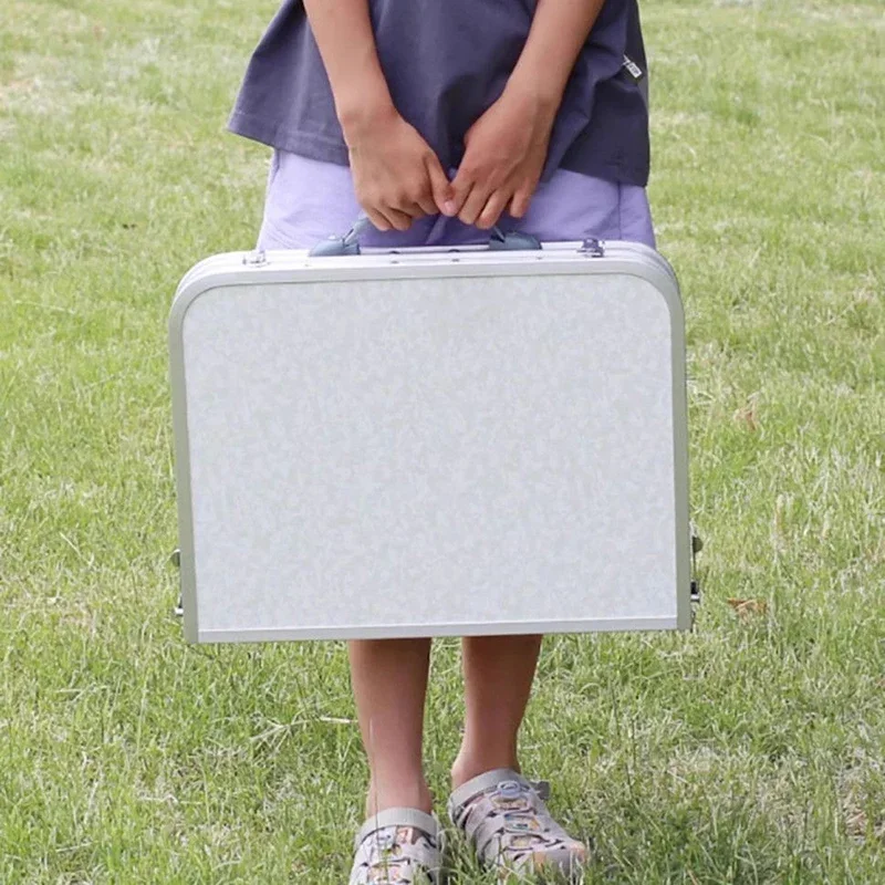 Mesa de acampamento dobrável portátil ao ar livre turista mesa de acampamento altura ajustável muebles de jardin de equipamentos de acampamento ao