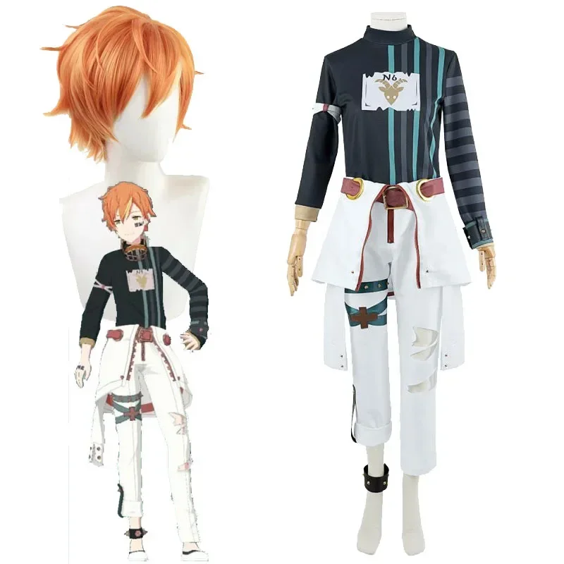 

Colorful Stage! Shinonome Akito Cosplay Costume Vivid BAD SQUAD Akt Wig Virtual Idol VBS Anime Clothing Men And Women Size