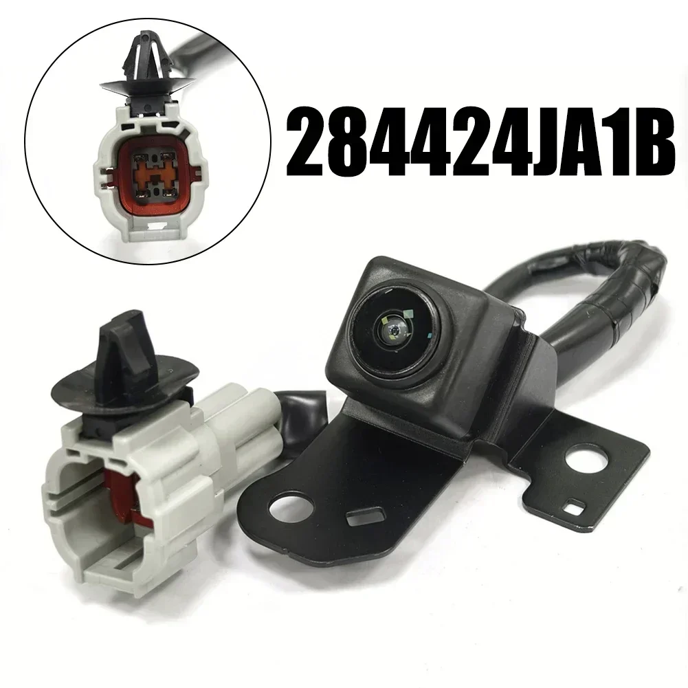 

1x Car Rearview Backup Assist Camera- 28442-4JA1B Black ABS 12V Reversing- Camera For Nissan Navara D23 2016-2024
